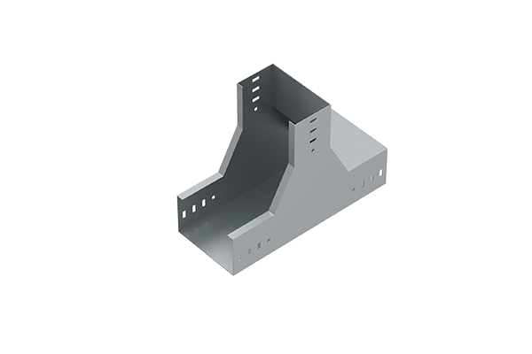槽式桥架下笔直三通